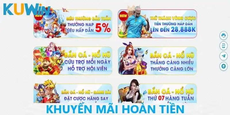 Hoàn tiền hấp dẫn